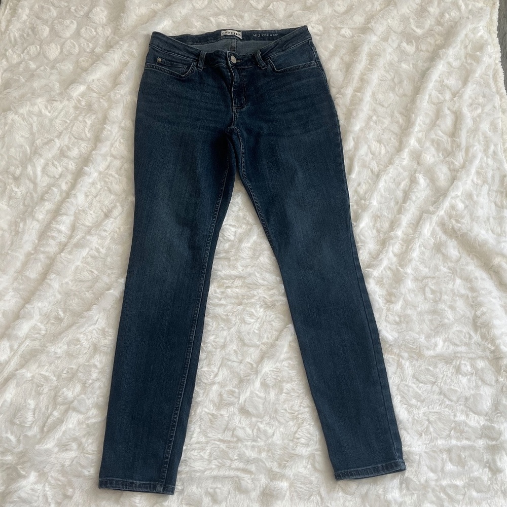 Lee Crafted by Lee, Mid Rise, Skinny jean, Stretch 12 Long